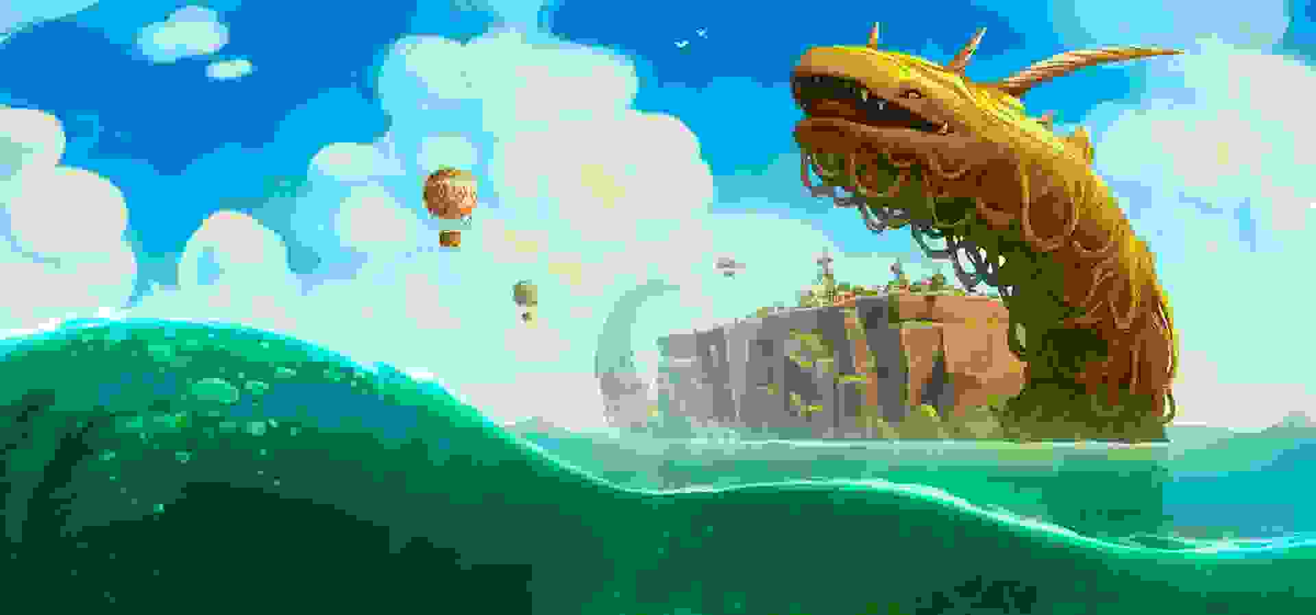 Imagem de fundo do produto The Wandering Village - Switch