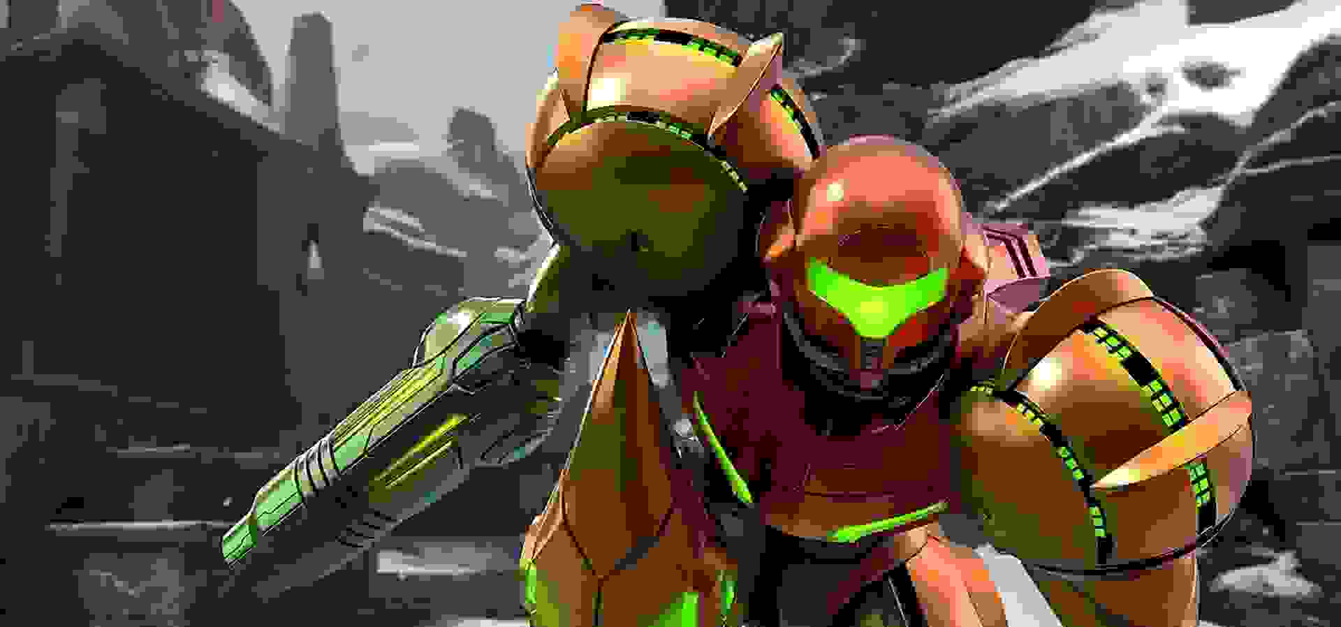 Imagem de fundo do produto Metroid Prime™ Remastered - Switch