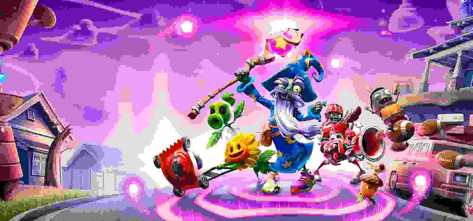 Imagem de fundo do produto Plants vs. Zombies™: Batalha por Neighborville - PS4