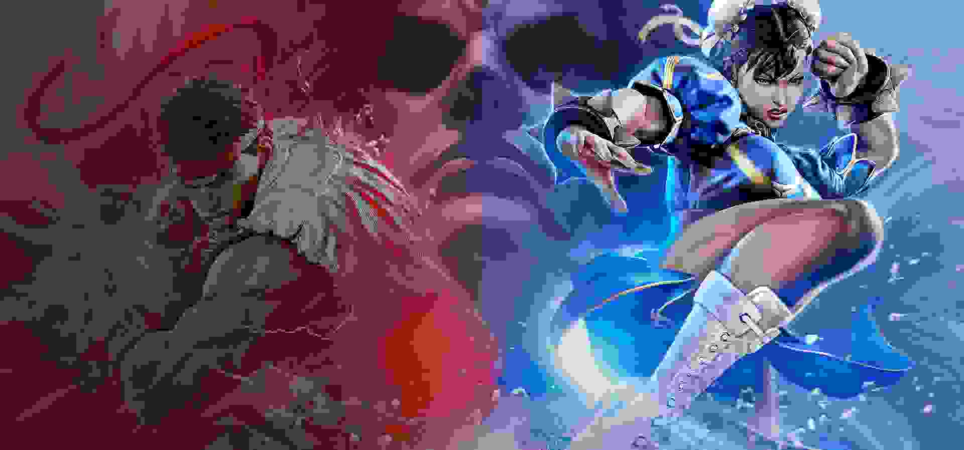 Imagem de fundo do produto Street Fighter V: Champion Edition PS4 - Físico