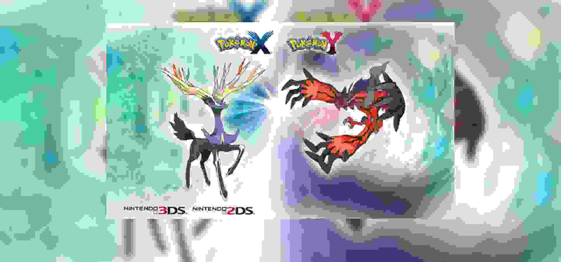 Imagem de fundo do produto Pokémon X and Y - 3DS