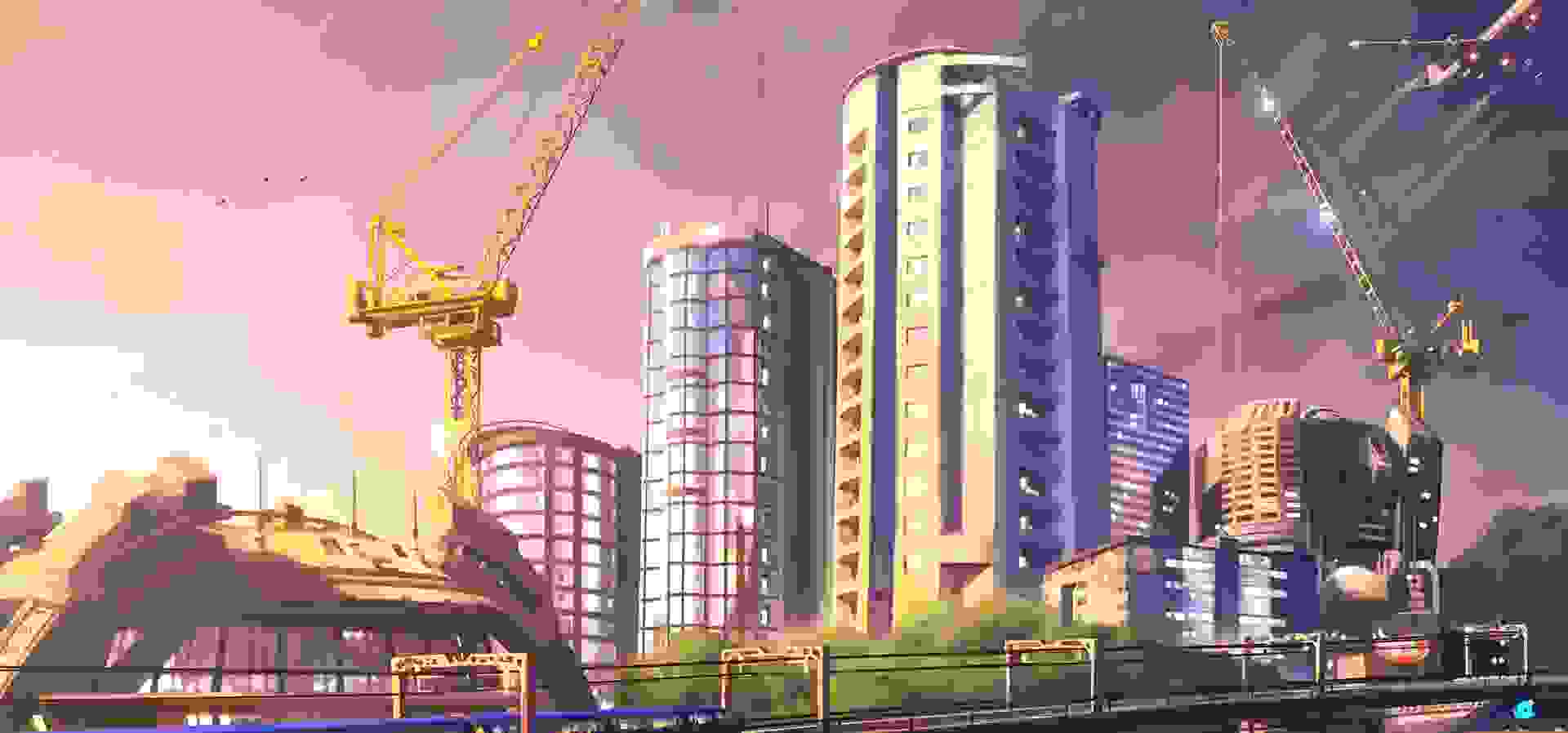 Imagem de fundo do produto Cities: Skylines - Premium Edition 2 - PS4