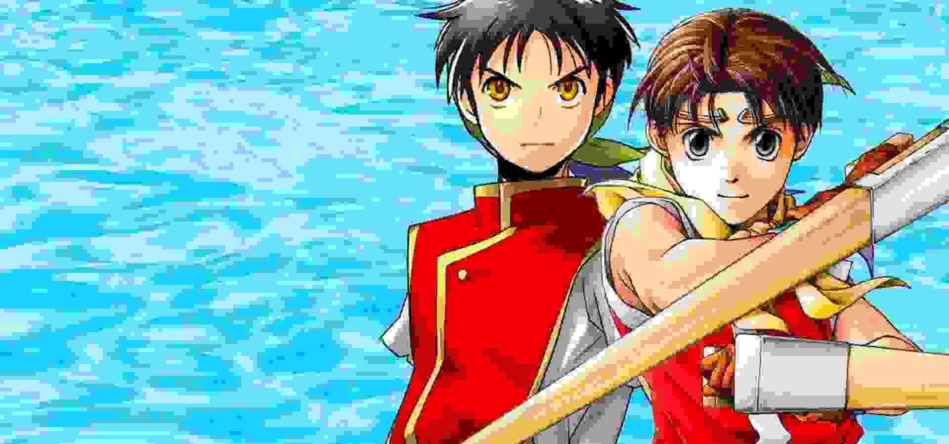 Imagem de fundo do produto Suikoden I&II HD Remaster - Gate Rune and Dunan Unification Wars -  Switch™ 2