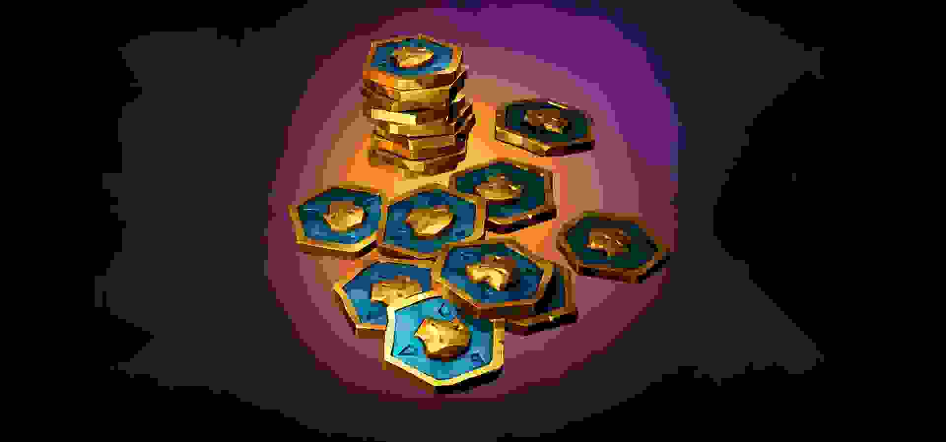 Imagem de fundo do produto Sea of Thieves Seafarer’s Ancient Coin Pack 1000 Coins