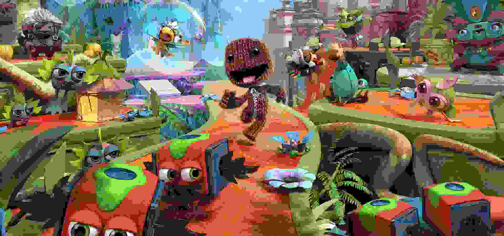 Imagem de fundo do produto Sackboy: Uma Grande Aventura - PS4 & PS5