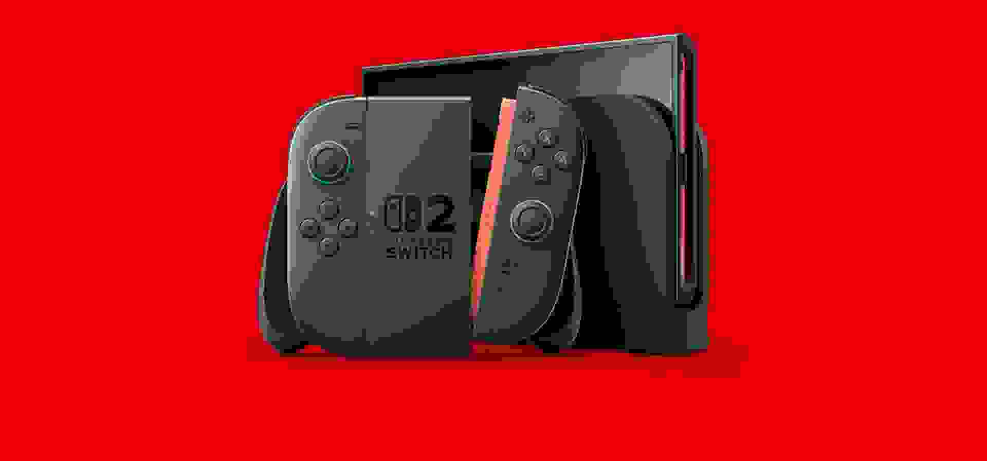 Imagem de fundo do produto Console Nintendo Switch 2, 256GB, Preto, Azul e Vermelho