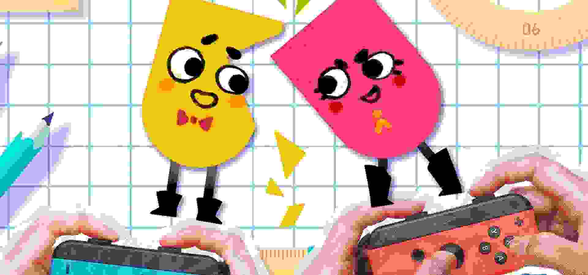 Imagem de fundo do produto Snipperclips™ – Cut it out, together! - Switch