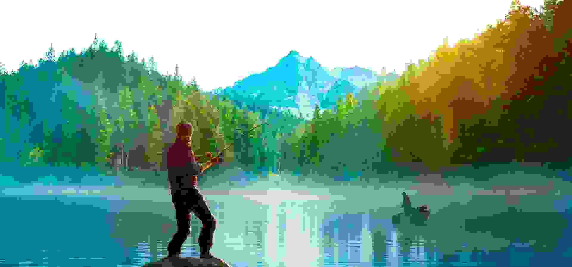 Imagem de fundo do produto Call of the Wild: The Angler™ Gold Fishing Bundle - Xbox e PC