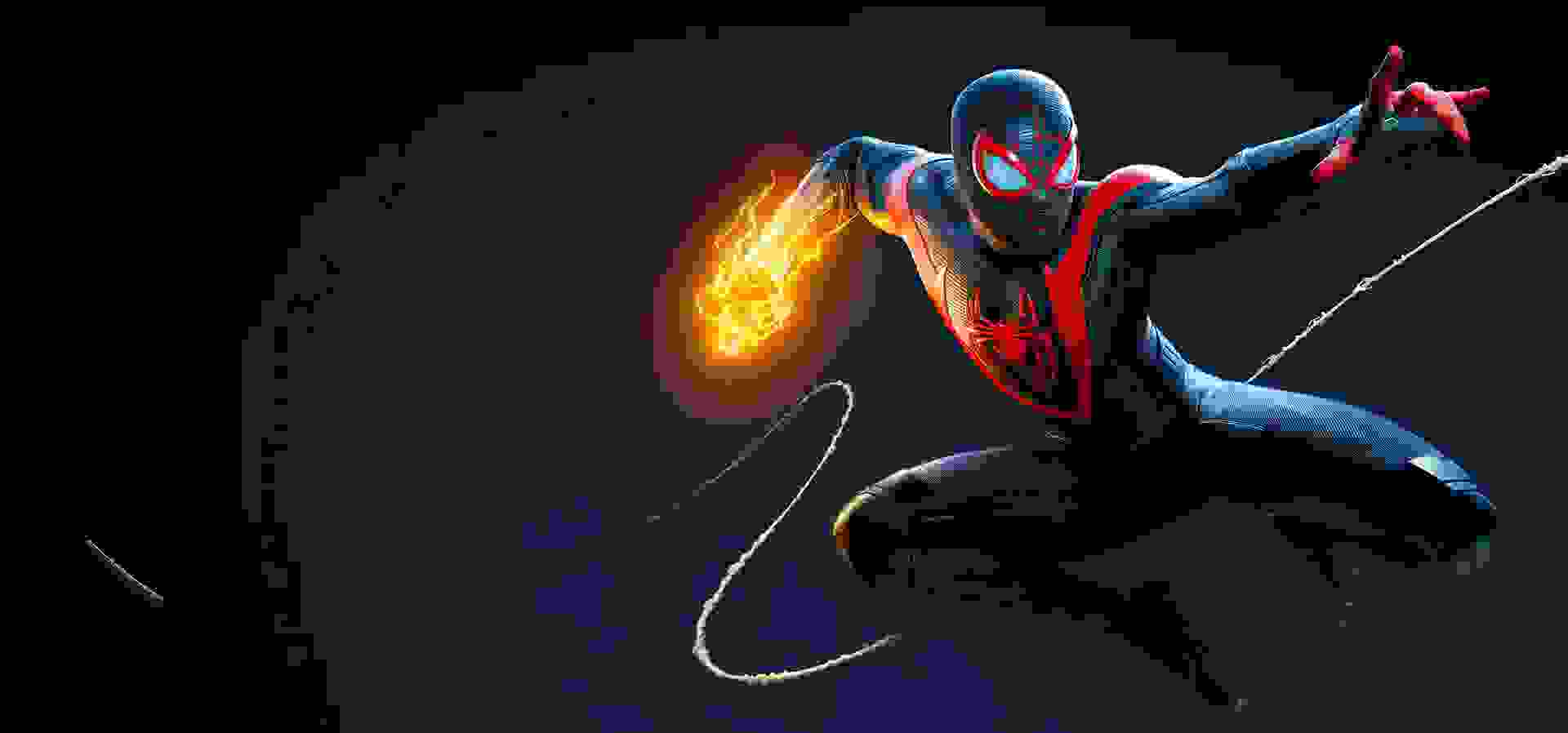 Imagem de fundo do produto Marvel's Spider-Man: Miles Morales Ultimate Edition PS5