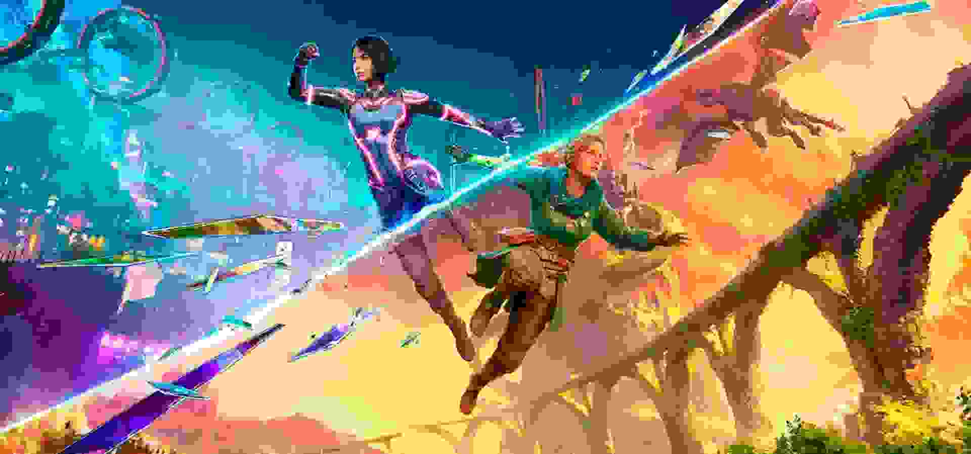 Imagem de fundo do produto Split Fiction - Switch 2