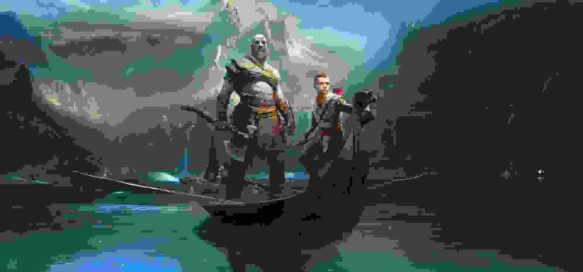 Imagem de fundo do produto God of War Hits PS4 - Físico