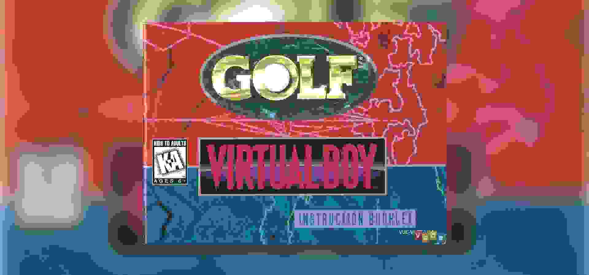 Imagem de fundo do produto Golf - Virtual Boy