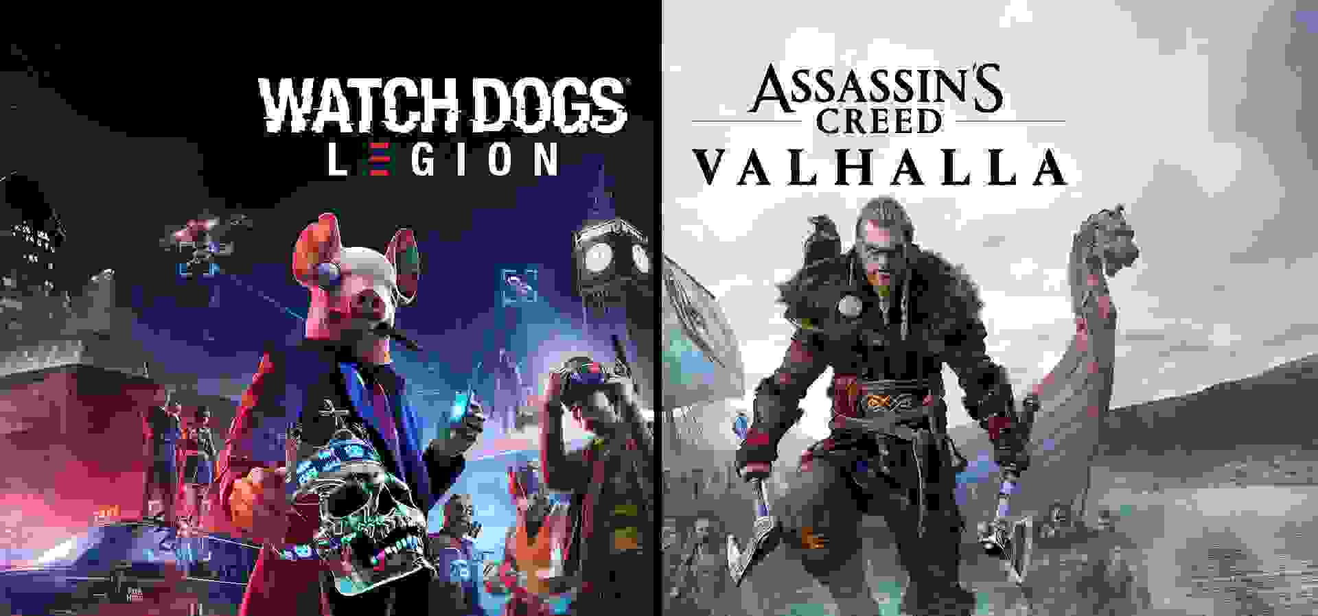 Imagem de fundo do produto Bundle Assassin’s Creed Valhalla + Watch Dogs: Legion - PS4 & PS5