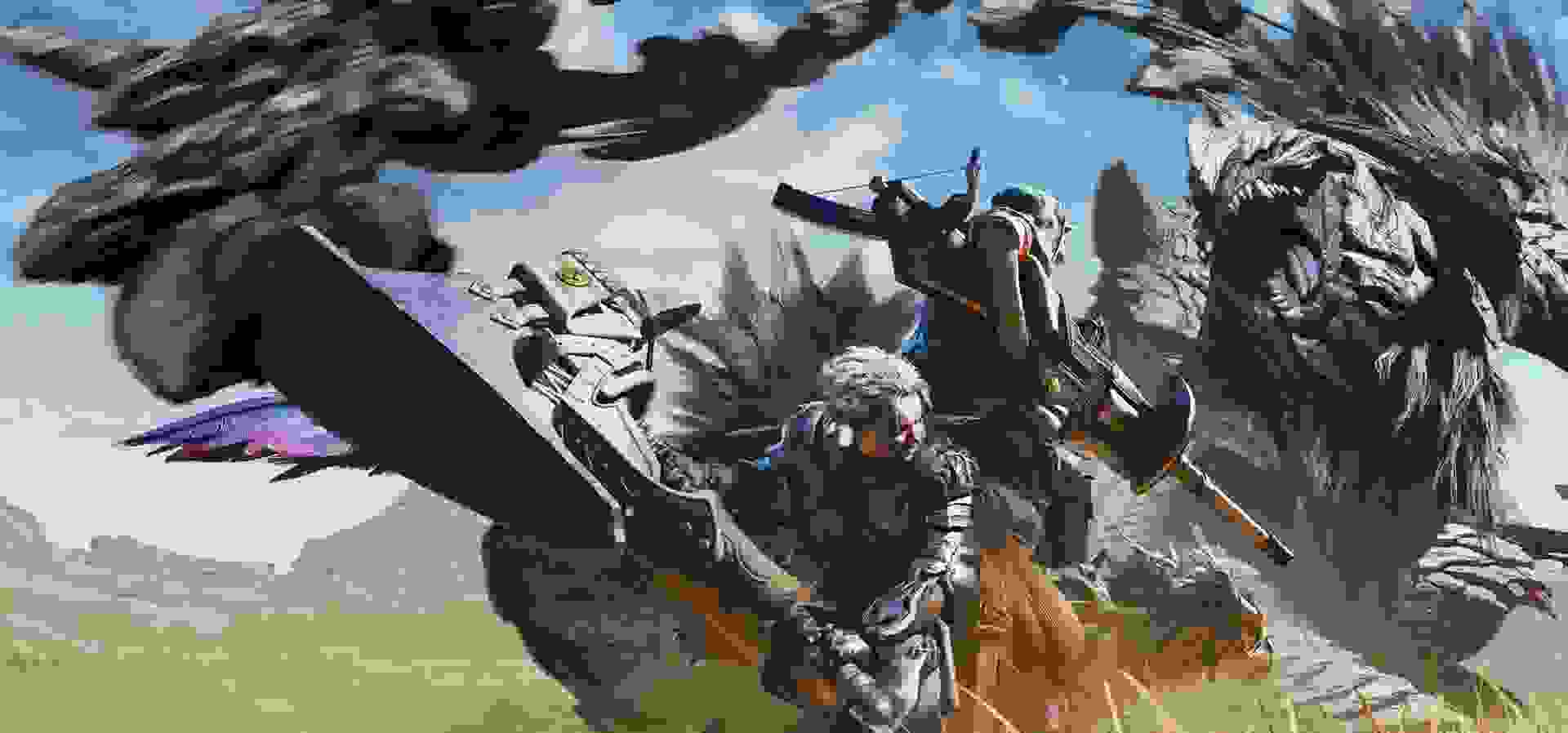 Imagem de fundo do produto Monster Hunter Wilds - Xbox Series X|S