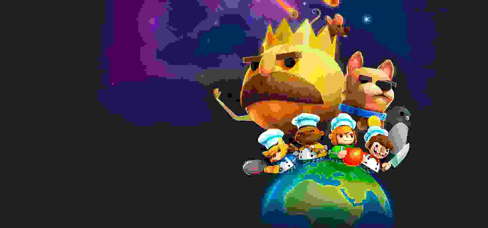 Imagem de fundo do produto Overcooked - PS4