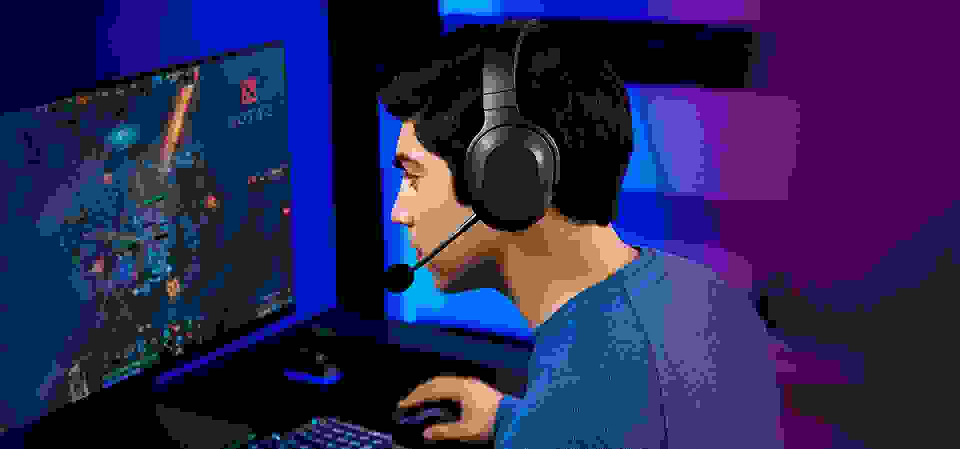 Imagem de fundo do produto Headset Gamer Sem Fio Razer Barracuda Preto