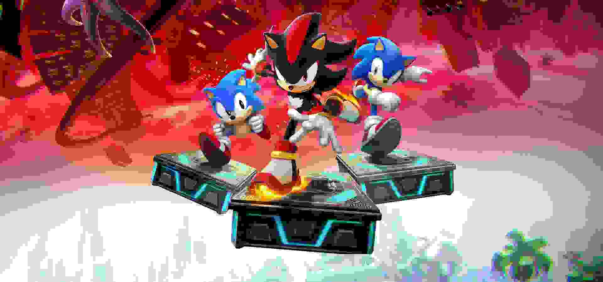 Imagem de fundo do produto Sonic X Shadow Generations PS4 & PS5 - Físico