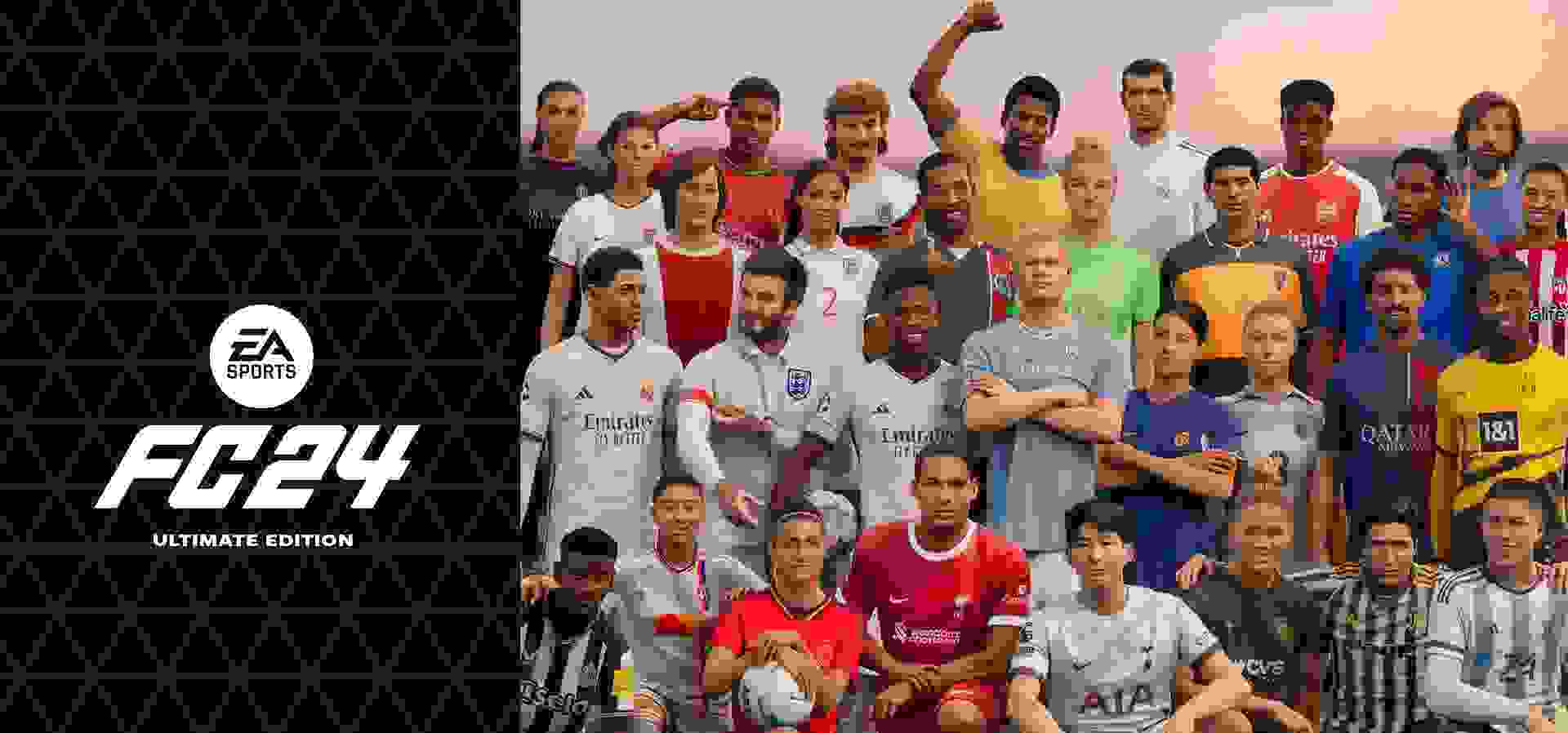 Imagem de fundo do produto EA SPORTS FC™ 24 Ultimate - Xbox One e Series X|S