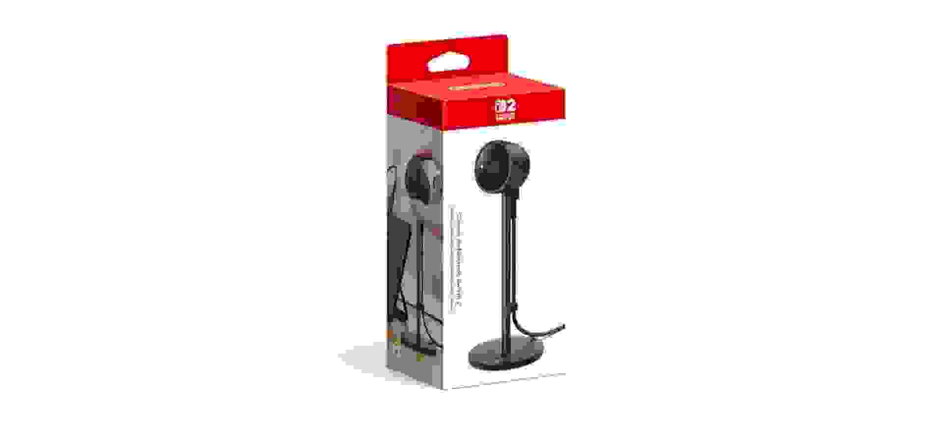 Imagem de fundo do produto Câmera Nintendo para Switch 2 USB Preto - 123684
