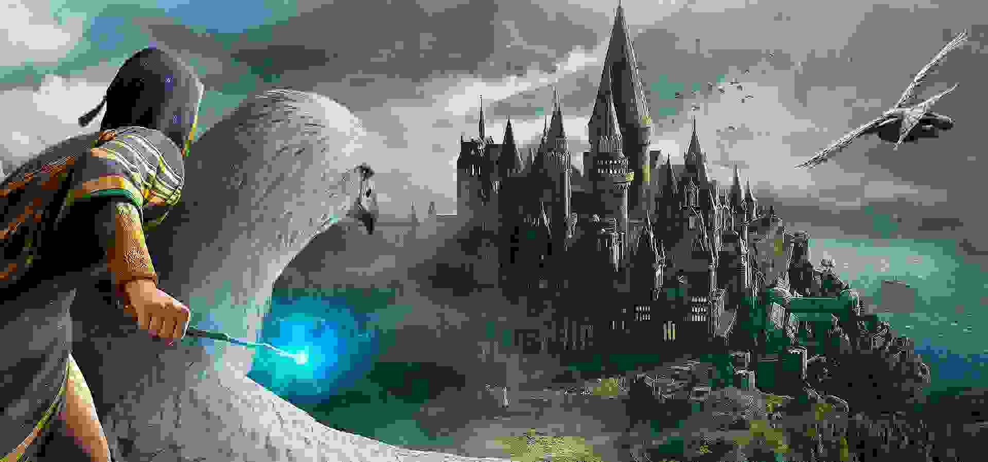 Imagem de fundo do produto Hogwarts Legacy - Switch 2