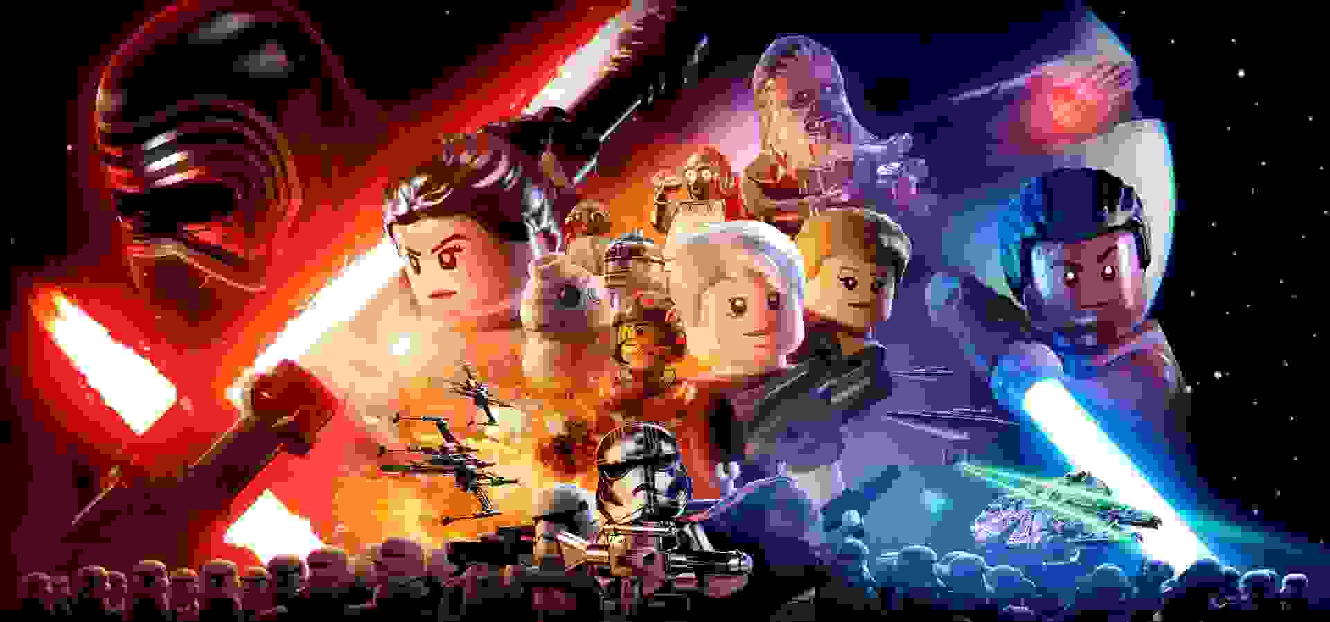 Imagem de fundo do produto LEGO® Star Wars™: The Force Awakens - PS4