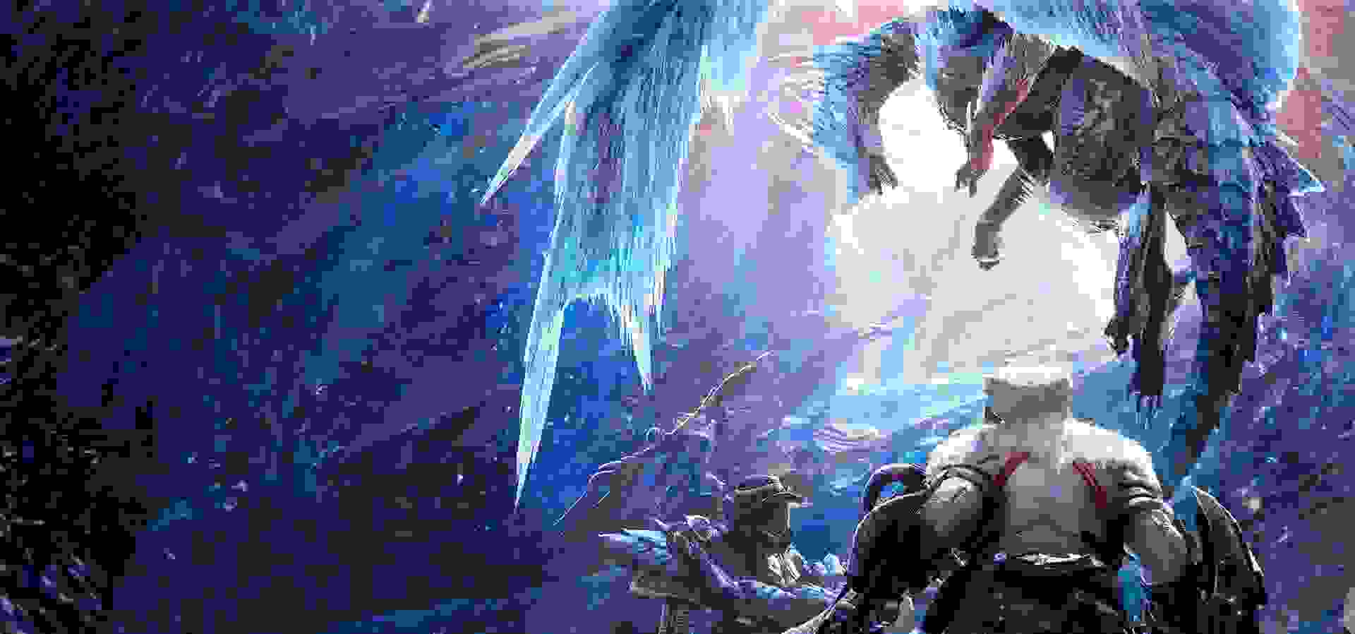 Imagem de fundo do produto MONSTER HUNTER: WORLD: Iceborne Master Edition - PS4