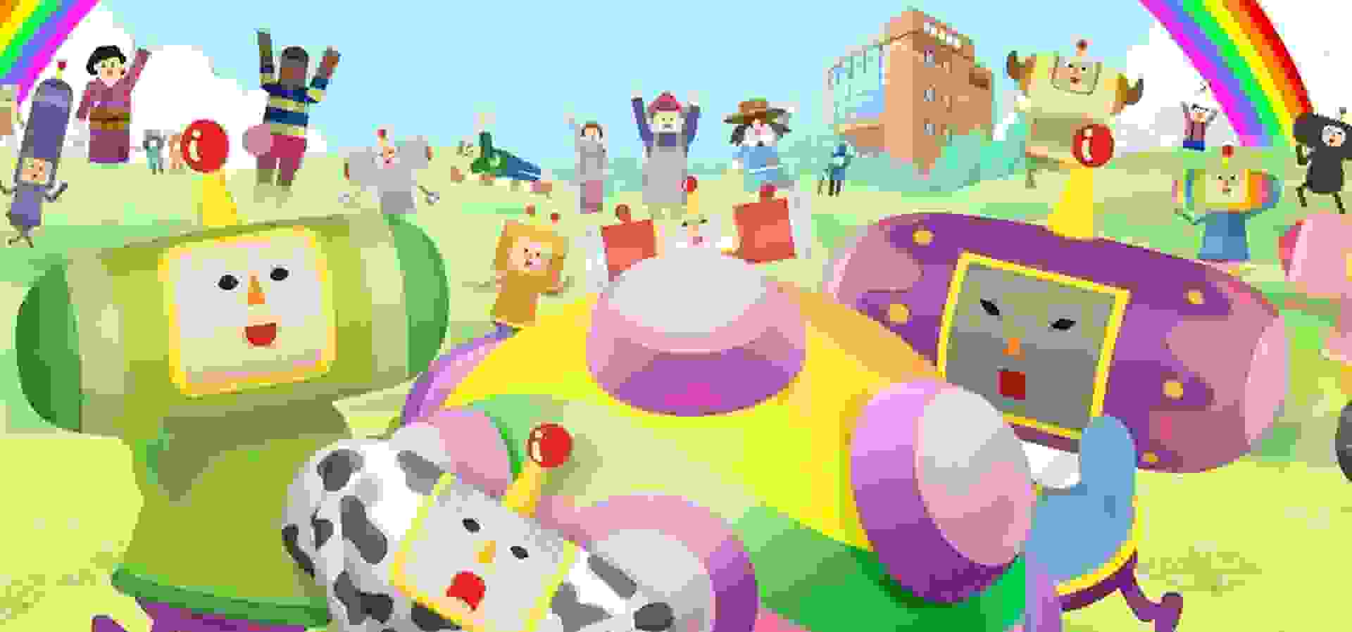 Imagem de fundo do produto We Love Katamari REROLL+ Royal Reverie - Switch 