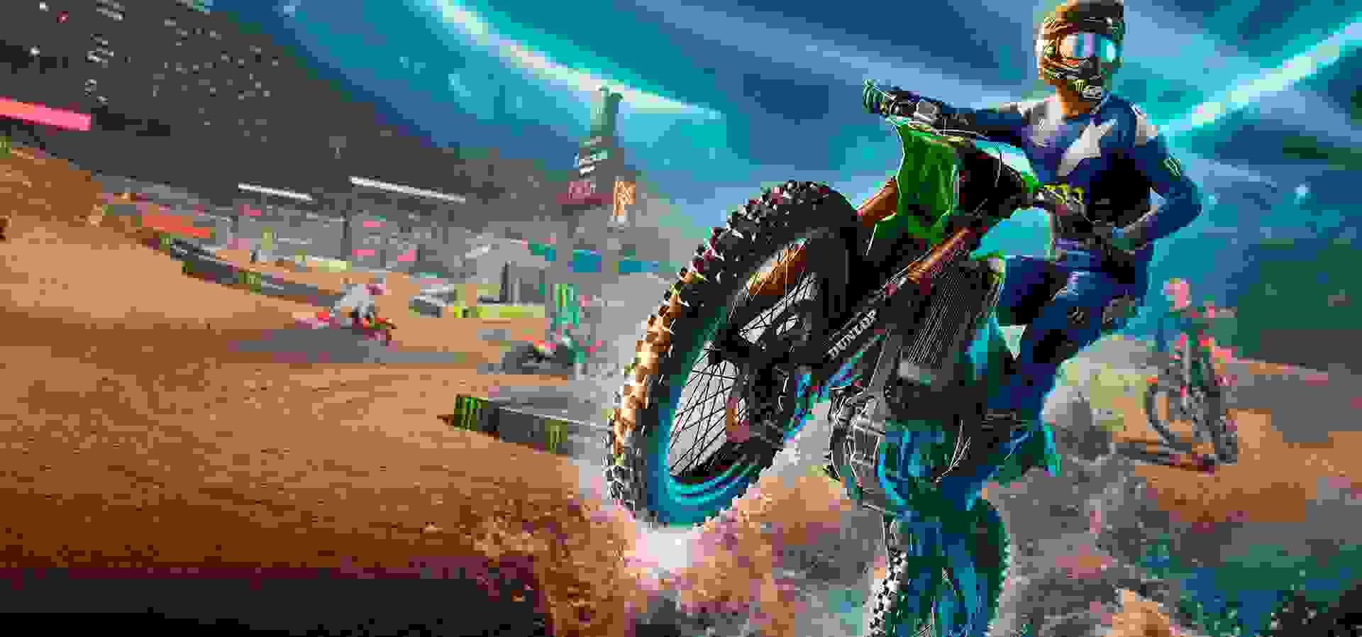 Imagem de fundo do produto MX vs ATV Legends - 2024 Monster Energy Supercross Edition - PS4