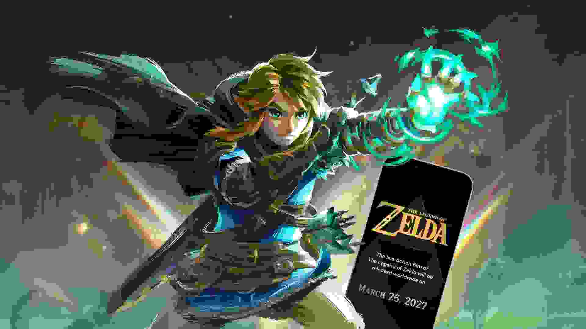 Imagem de fundo do produto The Legend of Zelda ganhará filme Live Action em 2027