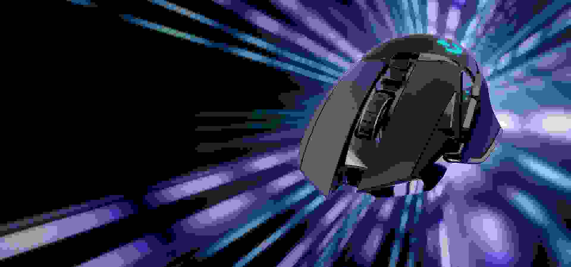 Imagem de fundo do produto Mouse Gamer sem fio Logitech G502 Lightspeed
