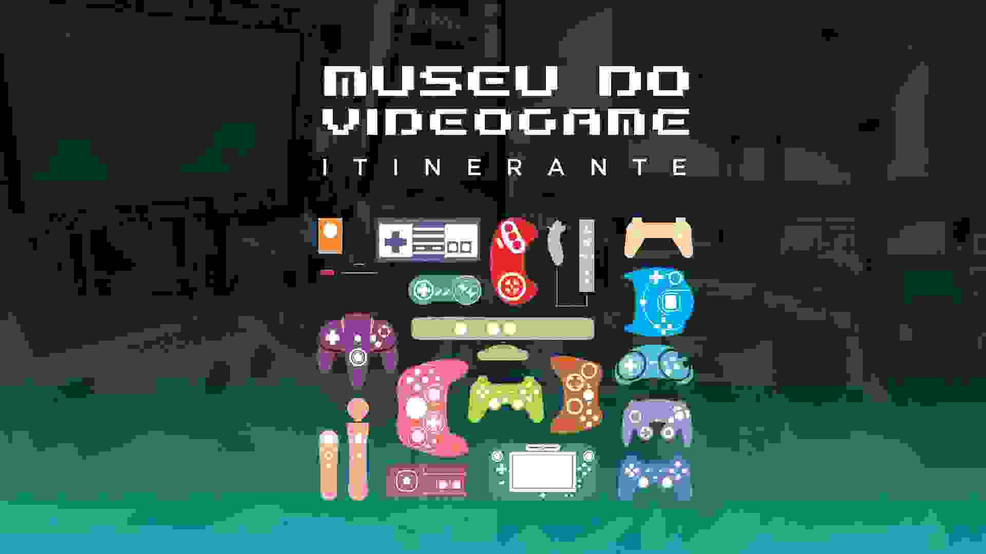 Imagem de fundo do produto Conheça sobre o Museu do Videogame Itinerante