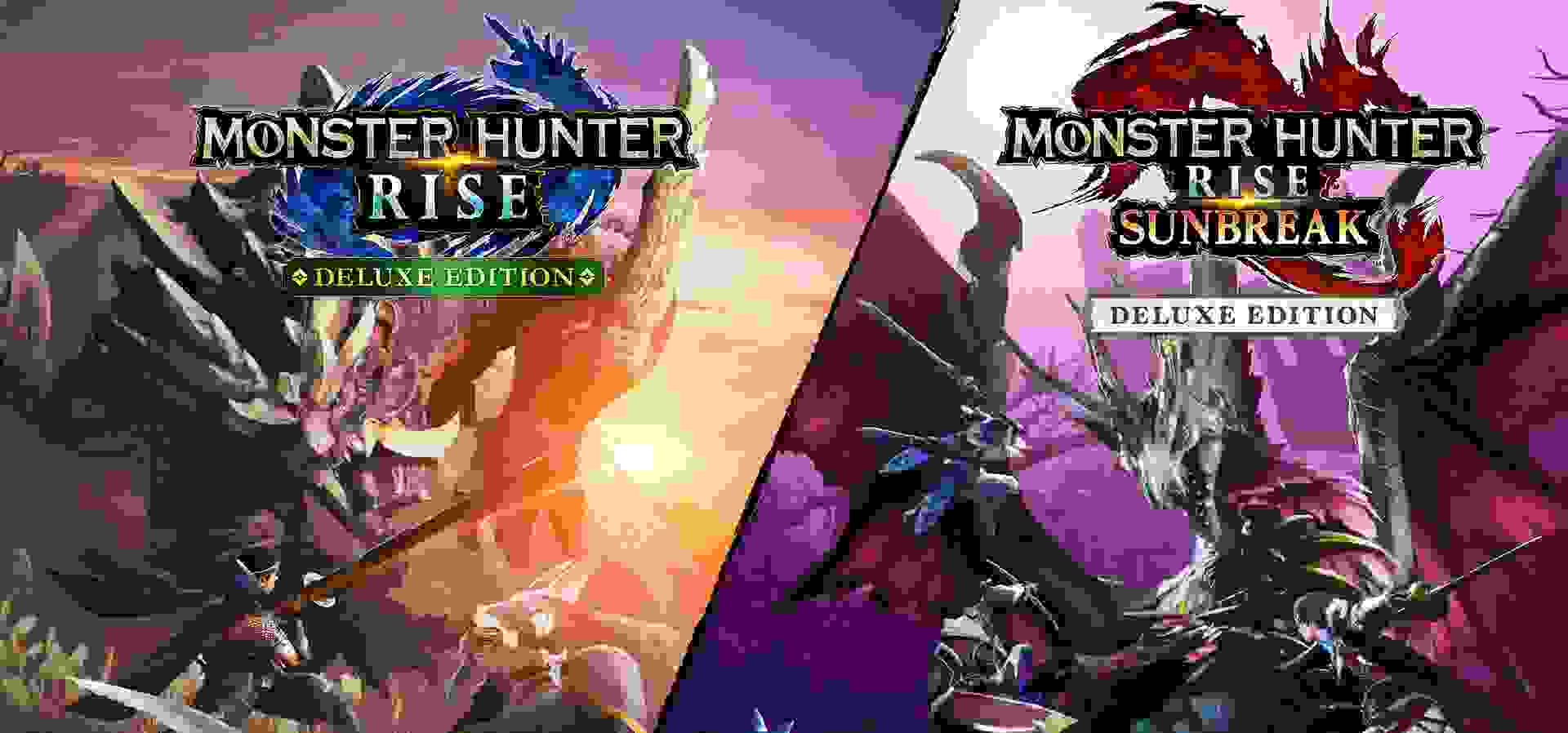 Imagem de fundo do produto Monster Hunter Rise Deluxe Bundle Edition - PS4 & PS5