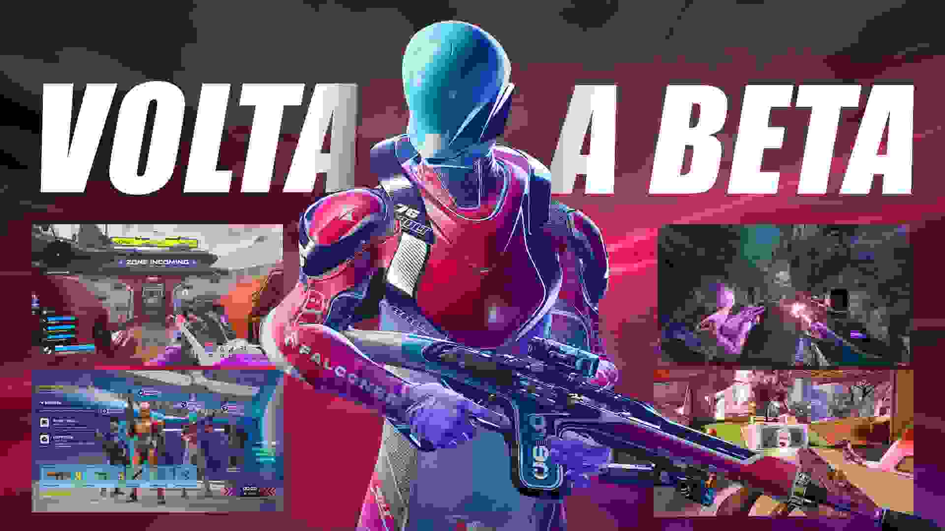 Imagem de fundo do produto Splitgate 2 volta para o beta após decepção do público