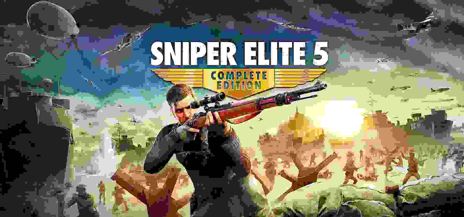 Imagem de fundo do produto Sniper Elite 5 Complete Edition - PS4 & PS5