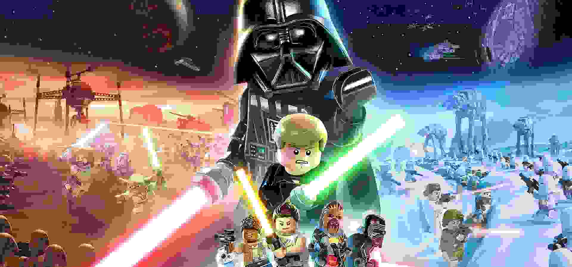 Imagem de fundo do produto LEGO Star Wars: The Skywalker Saga PS5 - Físico