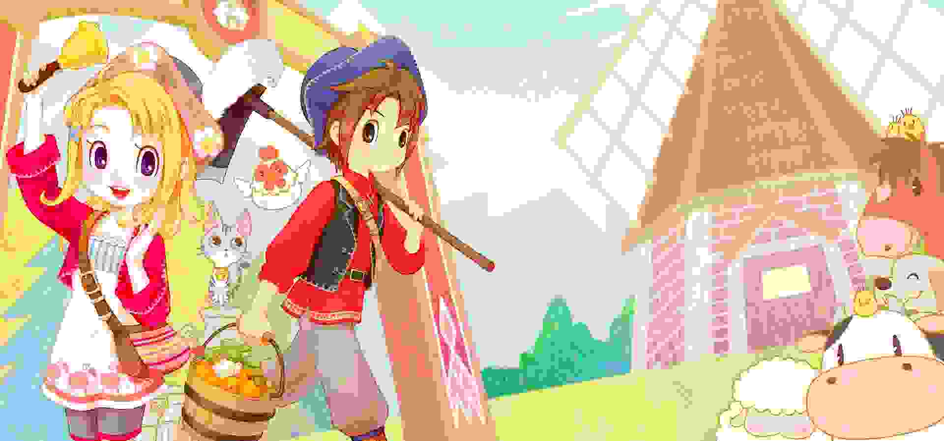 Imagem de fundo do produto Story Of Seasons: Grand Bazaar - Edition Upgrade Pack - Switch™ 2
