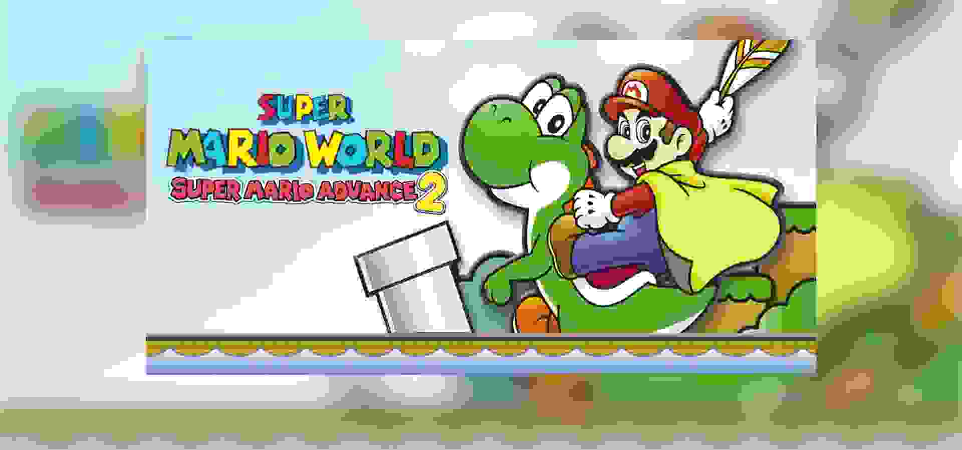 Imagem de fundo do produto Super Mario World: Super Mario Advance 2 - Game Boy Advance