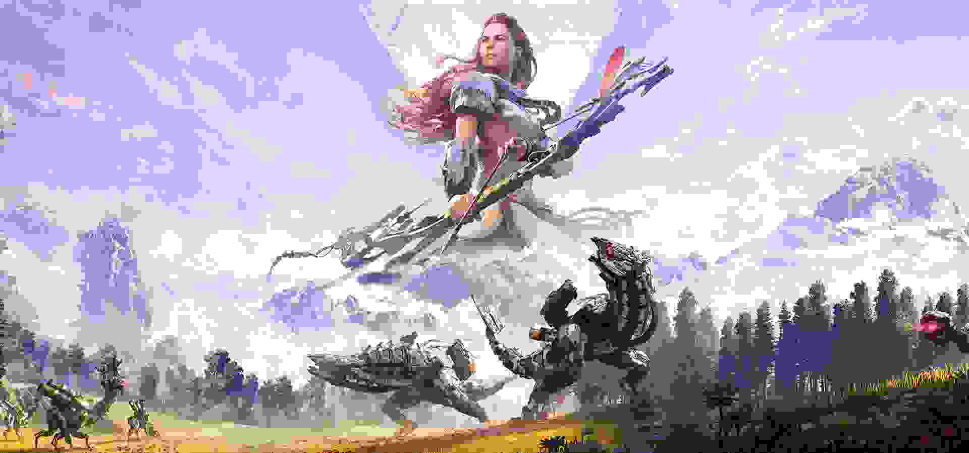 Imagem de fundo do produto Horizon Zero Dawn: Complete Edition Hits PS4 - Físico