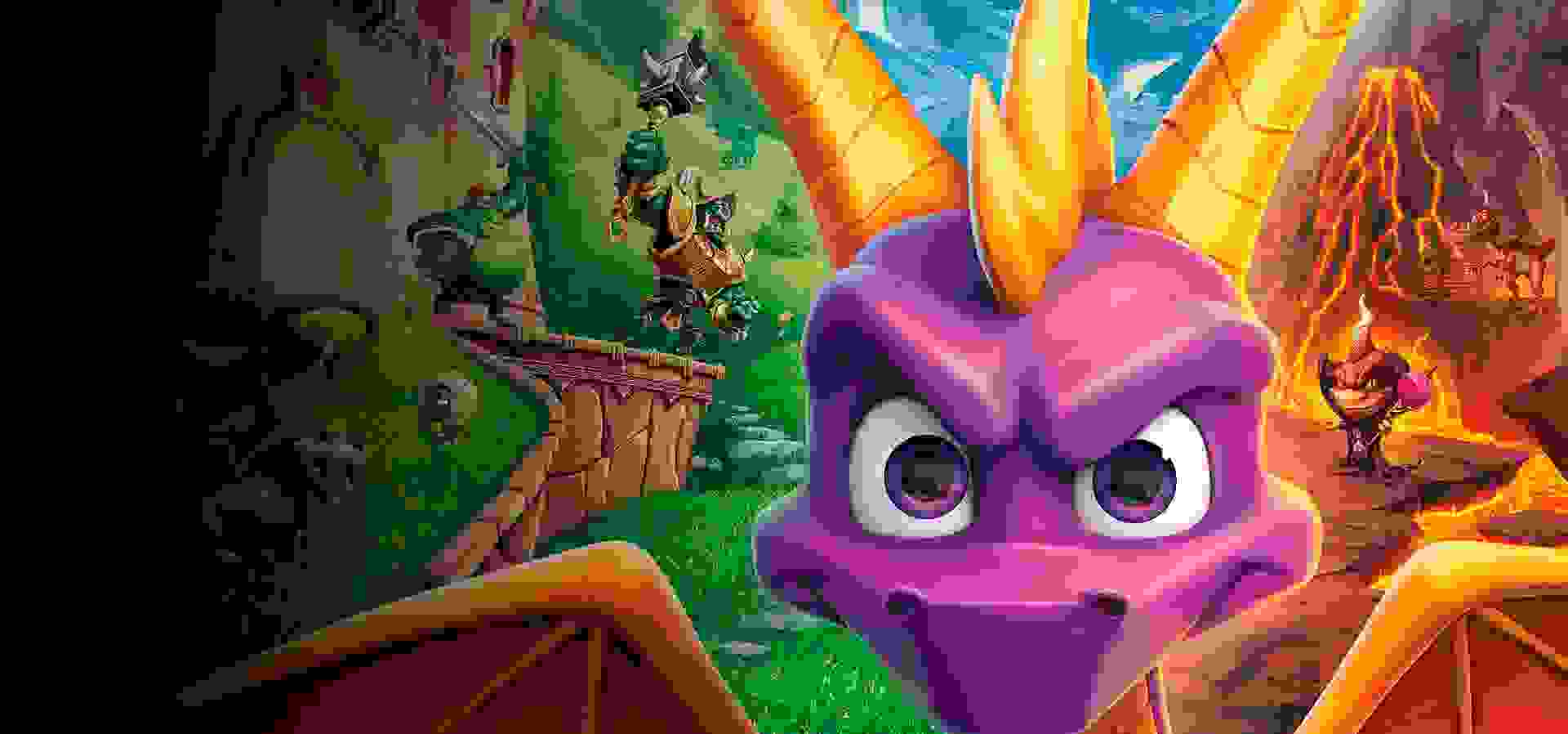 Imagem de fundo do produto Spyro™ Reignited Trilogy - PS4