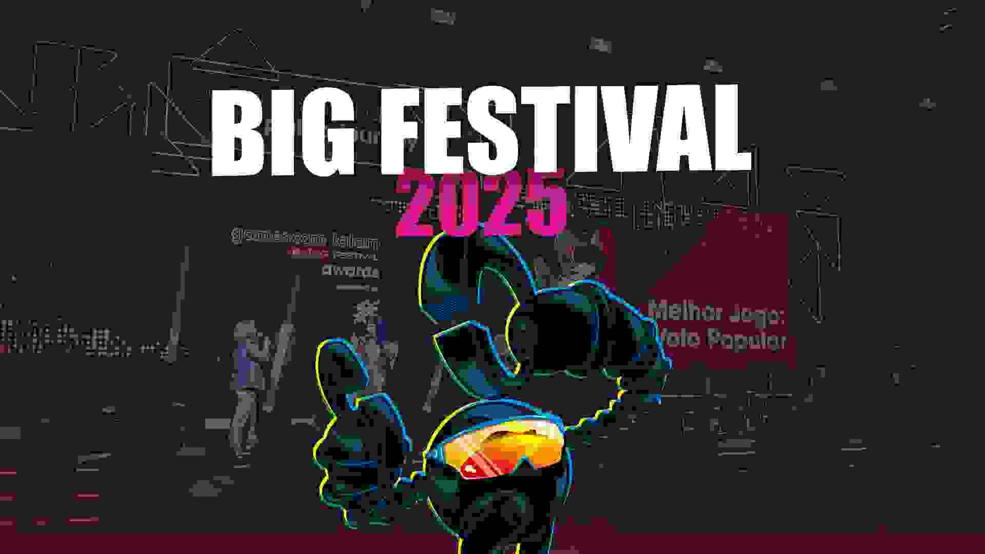Imagem de fundo do produto BIG Festival na gamescom 2025: Confira os vencedores!