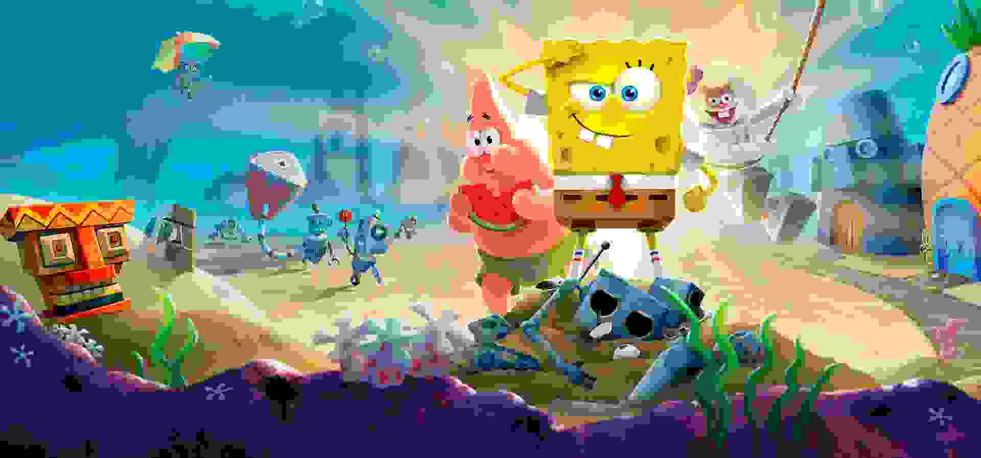 Imagem de fundo do produto Bob Esponja Calça Quadrada - PS4