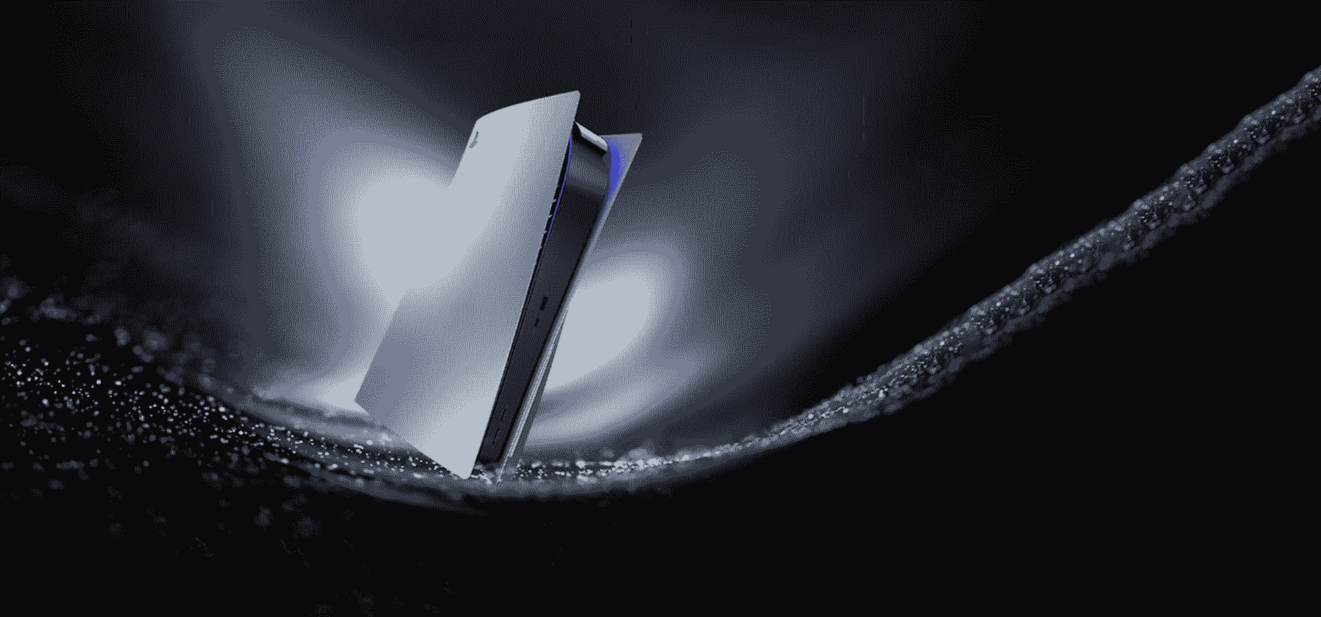Imagem de fundo do produto Tampas do console PS5 - Sterling Silver