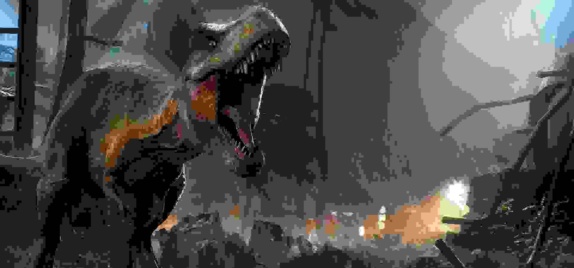Imagem de fundo do produto Jurassic World Evolution: Edição Jurassic Park - PS4