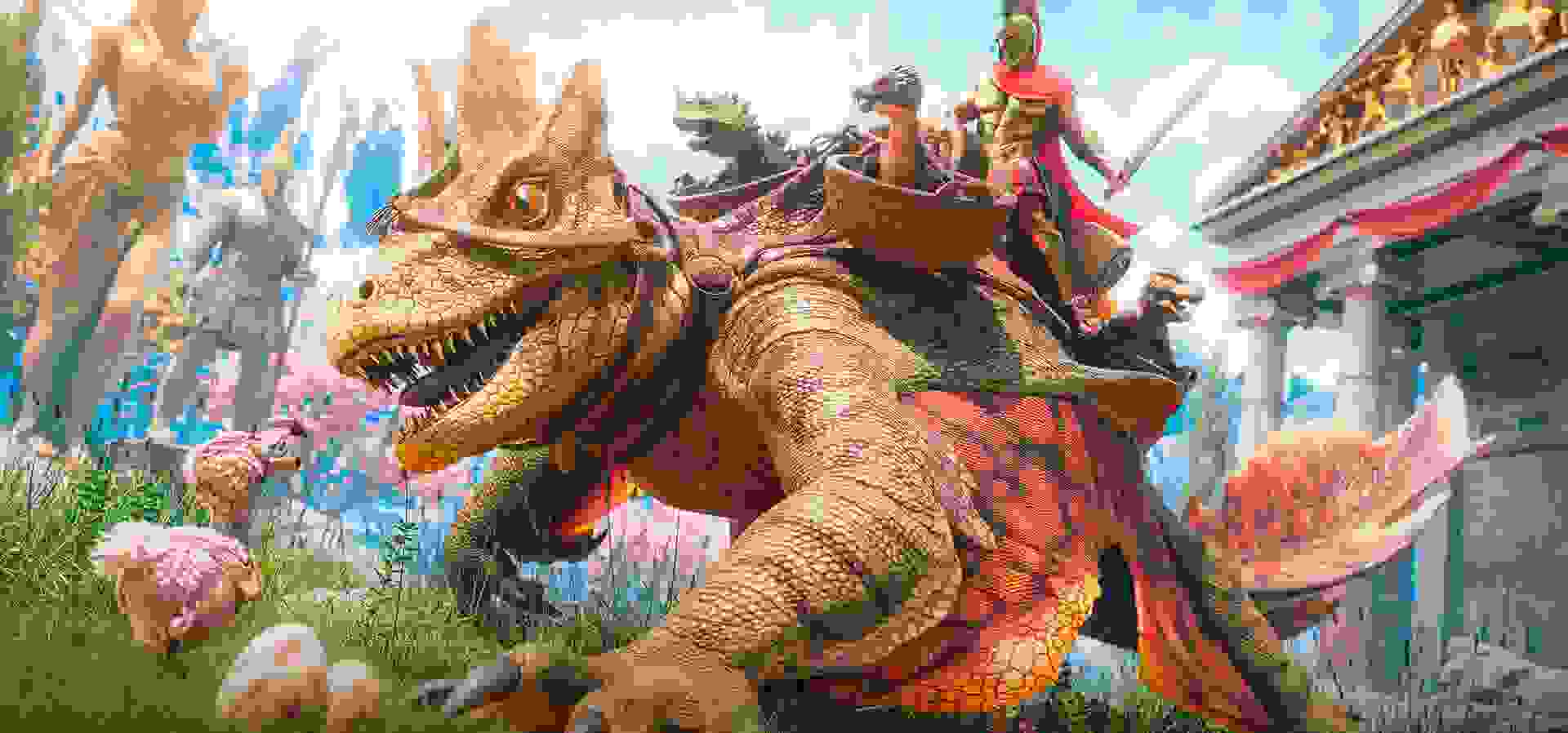 Imagem de fundo do produto ARK: Astraeos DLC - PS5