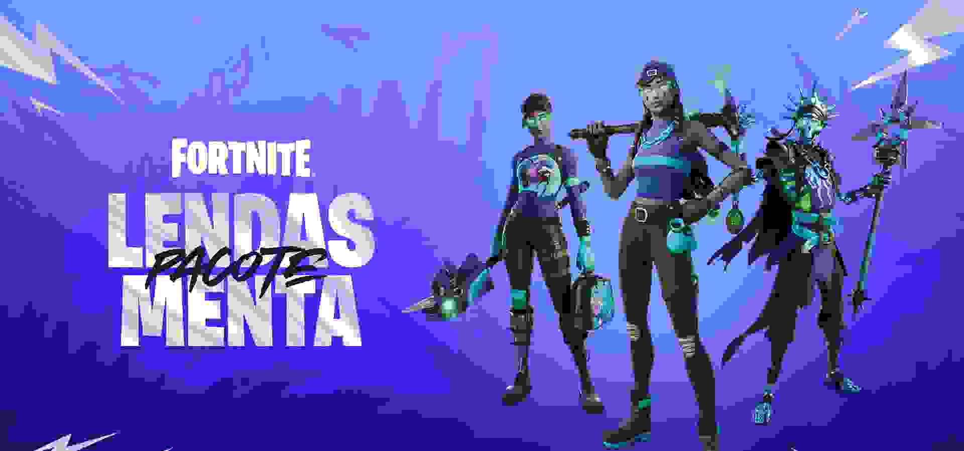 Imagem de fundo do produto Fortnite: The Minty Legends Pack - Xbox One e Series X|S