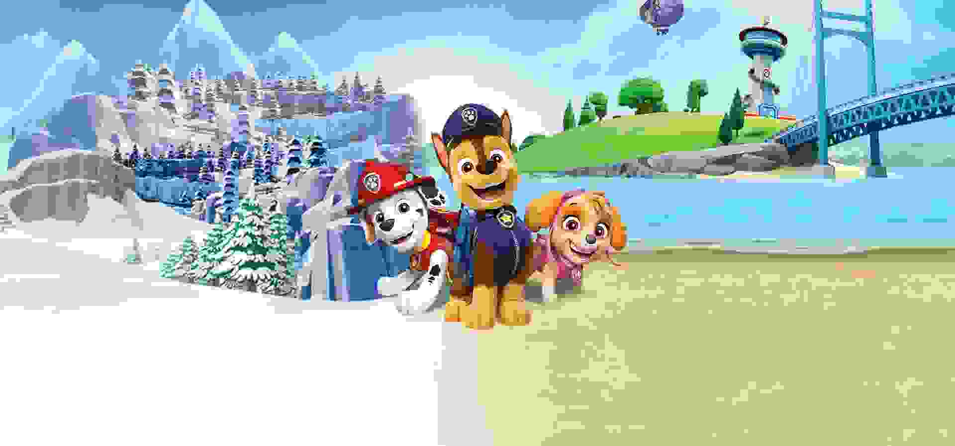 Imagem de fundo do produto Mundo da PAW Patrol Patrulha Canina - Xbox e PC