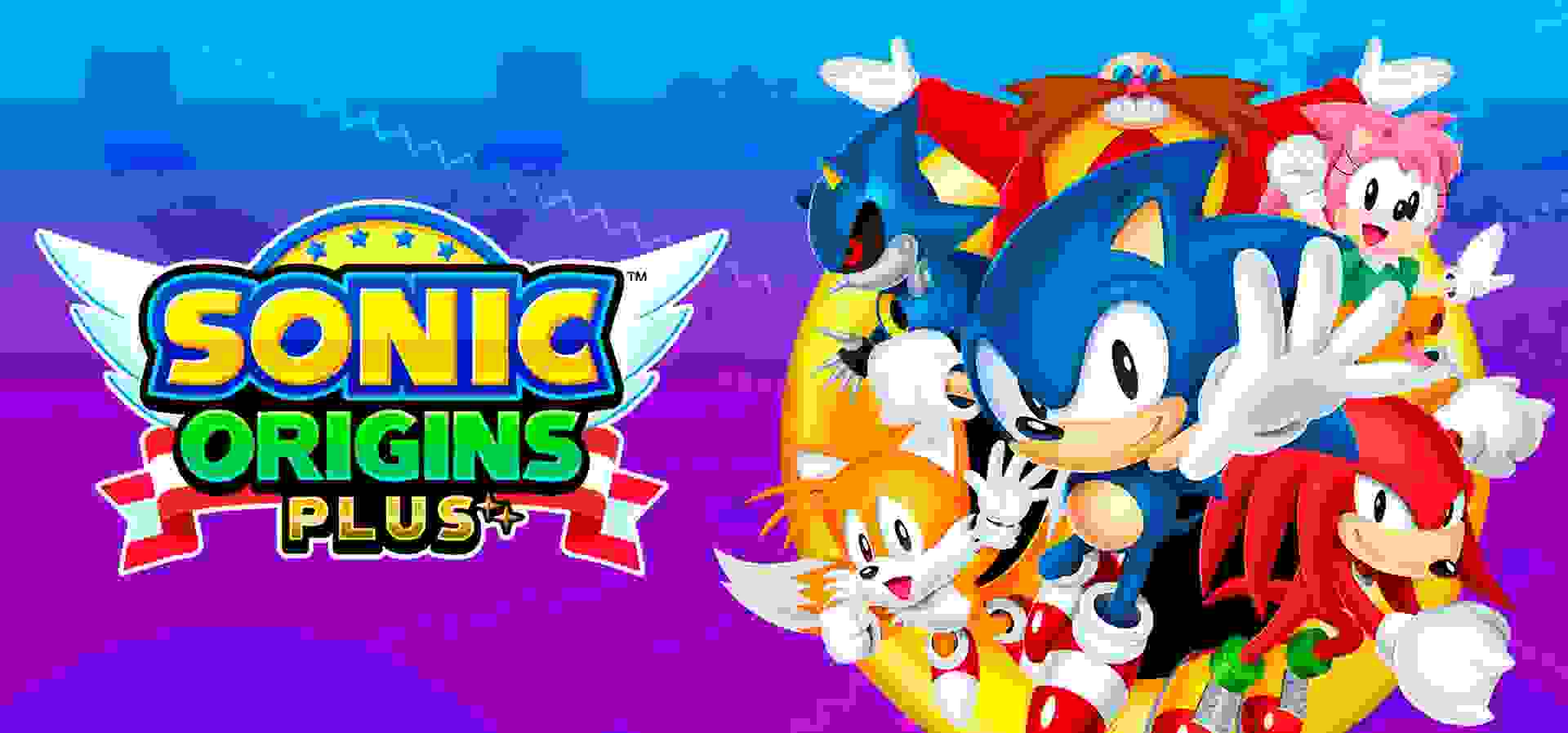 Imagem de fundo do produto Sonic Origins Plus Switch - Físico