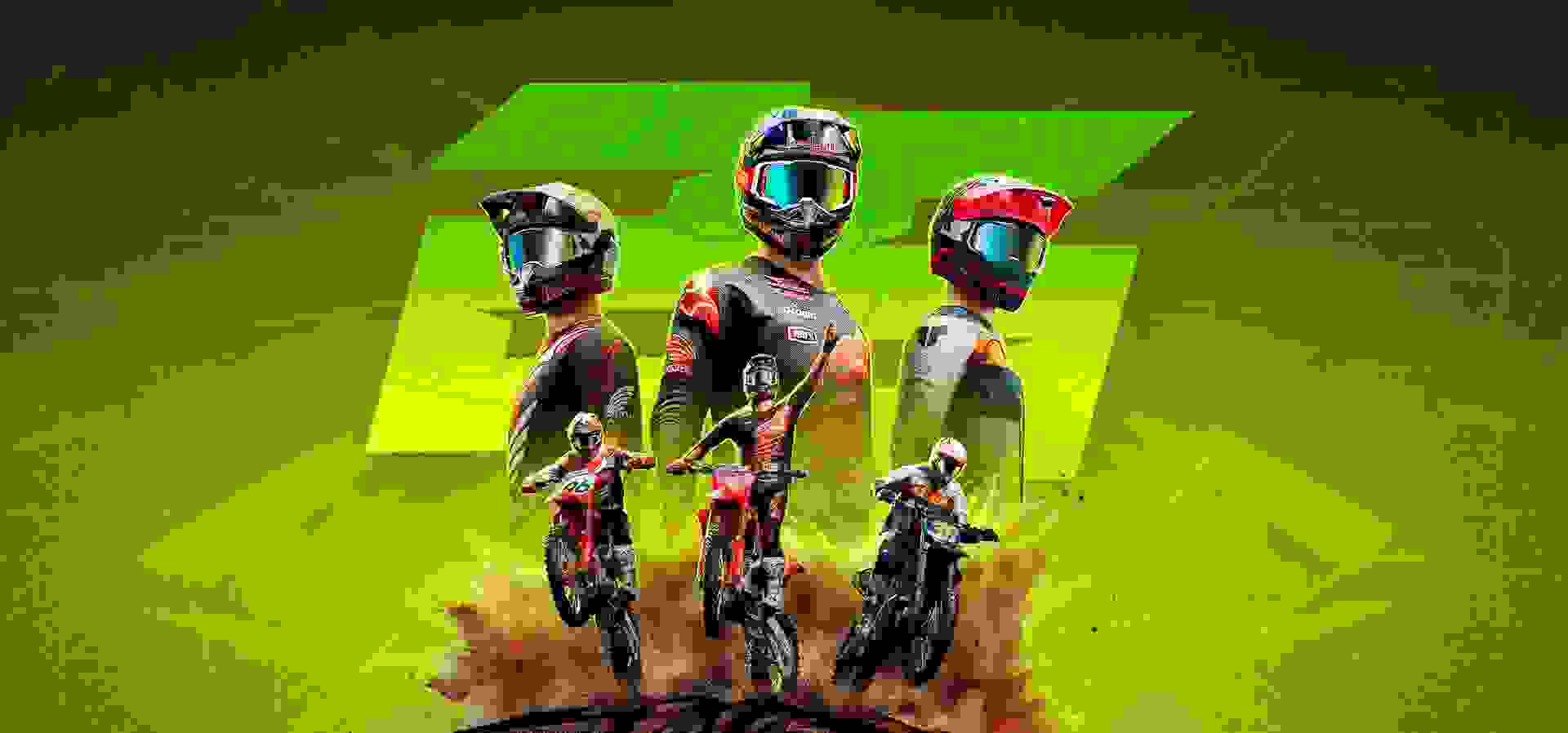 Imagem de fundo do produto Monster Energy Supercross 25 - The Official Video Game - Xbox Series X|S