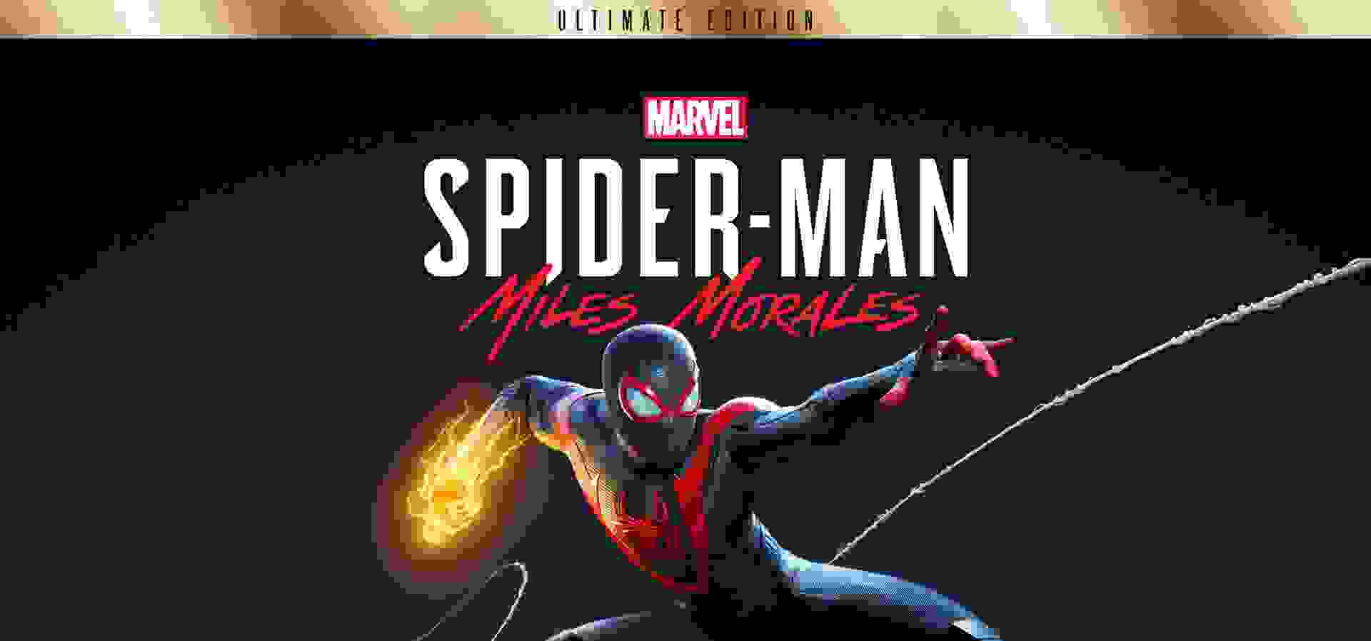 Imagem de fundo do produto Marvel's Spider-Man: Miles Morale Ultimate Edition - PS4 & PS5