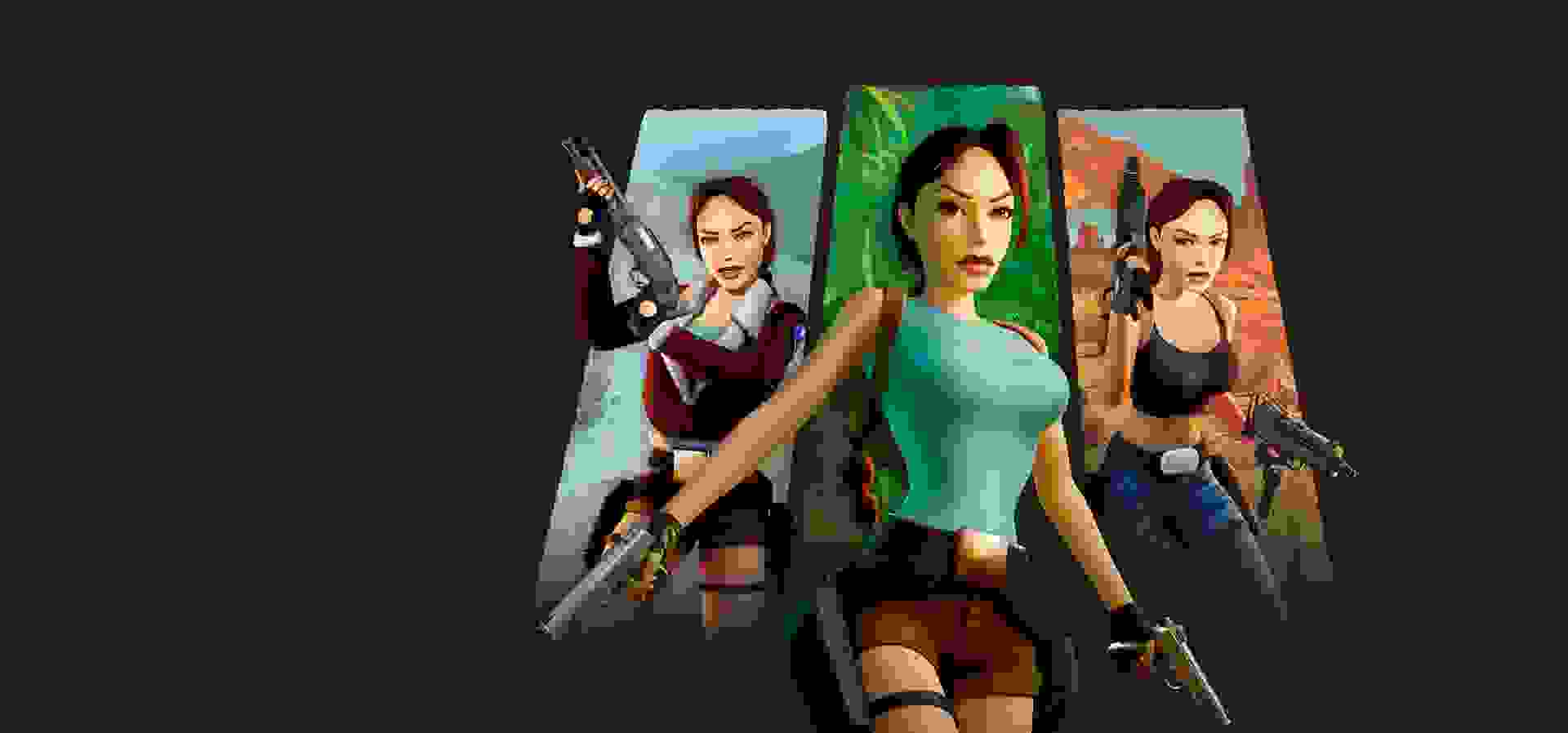 Imagem de fundo do produto Tomb Raider I-III Remastered Starring Lara Croft - Xbox One e Series X|S